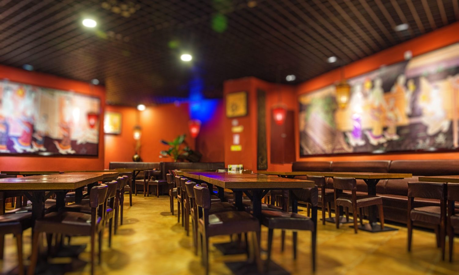 Restaurant interior